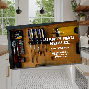 Carte De Visite Services homme pratiques