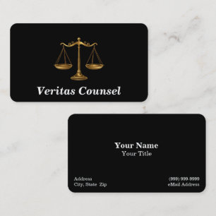 Carte De Visite Services juridiques / Avocat / Procureur