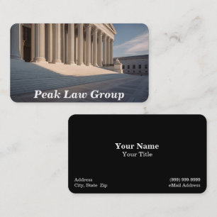Carte De Visite Services juridiques / Avocat / Procureur