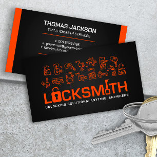 Carte De Visite Services Locksmith