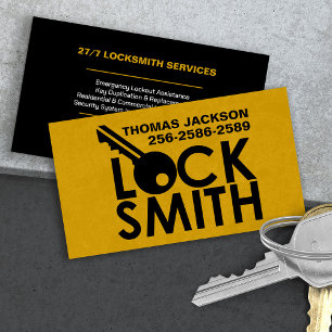 Carte De Visite Services Locksmith