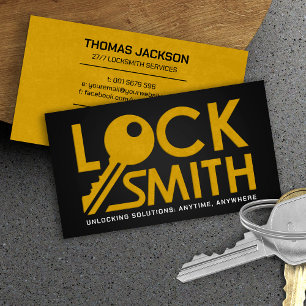 Carte De Visite Services Locksmith