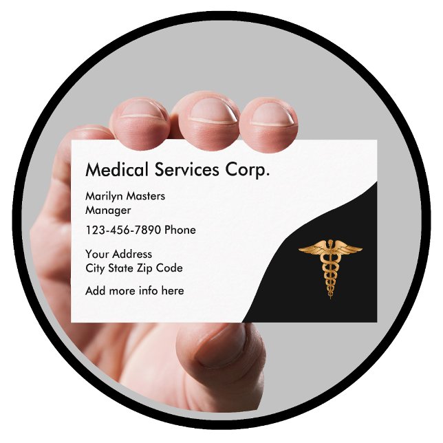 Carte De Visite Services Médicaux (Créateur téléchargé)