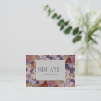 Carte De Visite services pour animaux de chiens