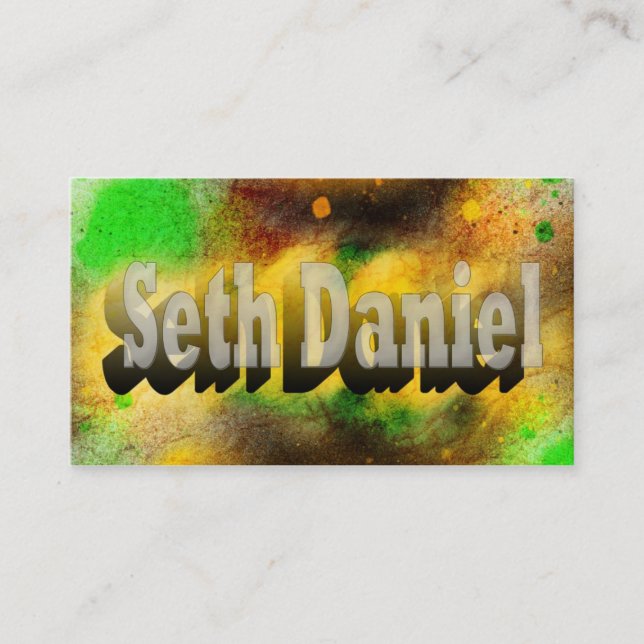 Carte De Visite sethbusinesscard (Devant)