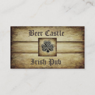 Carte De Visite Shamrock de classe professionnelle