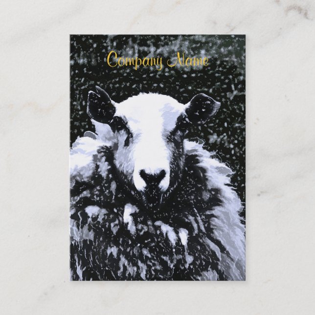 CARTE DE VISITE SHEEP (Devant)