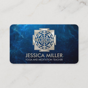 Carte De Visite Shri Yantra - Sri yantra - Shri Chakra