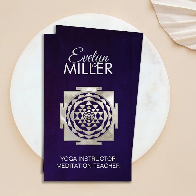 Carte De Visite Shri Yantra - Sri yantra - Shri Chakra (Créateur téléchargé)