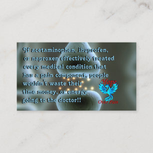 Carte De Visite Si OTC était efficace / Roulette Médicale Phoenix