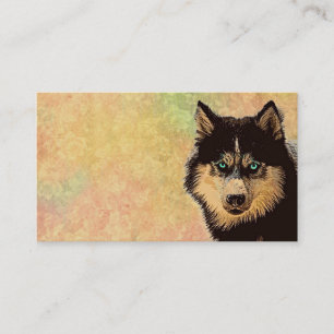 Carte De Visite Sibérien Husky