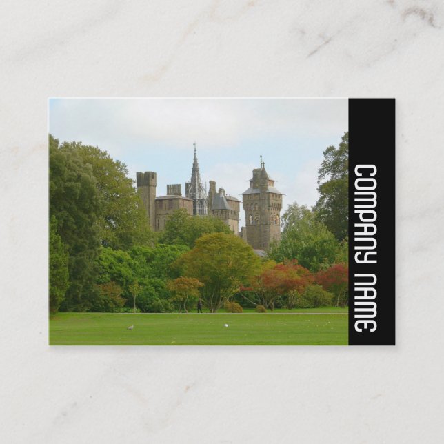 Carte De Visite Side Band - Cardiff Castle (Devant)
