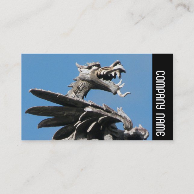 Carte De Visite Side Band - Dragon, City Hall, Cardiff (Devant)