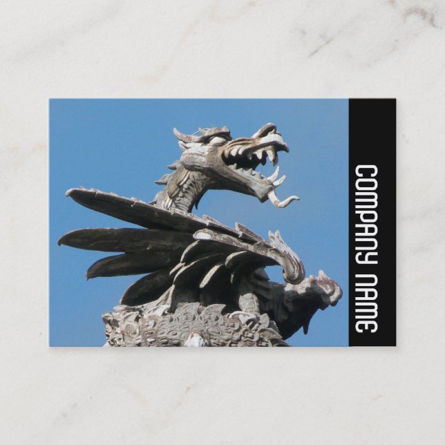 Carte De Visite Side Band - Dragon, City Hall, Cardiff (Devant)