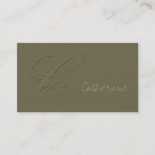 Carte De Visite Signature C