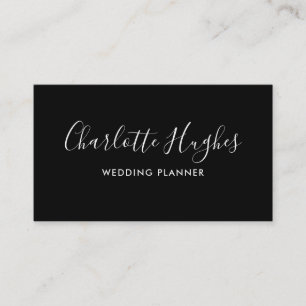 Carte De Visite Signature Élégante Simple