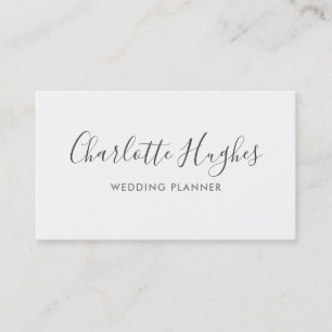 Carte De Visite Signature Élégante Simple