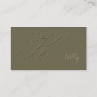 Carte De Visite Signature K