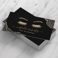 Signature Script Black & Gold Marble Beauté Salon