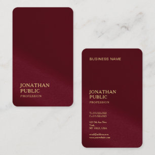 Carte De Visite Signature UV Gloss Océanie Australien Japonais