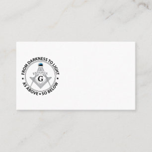 Carte De Visite Signe de franc-maçonnerie d'Estonie