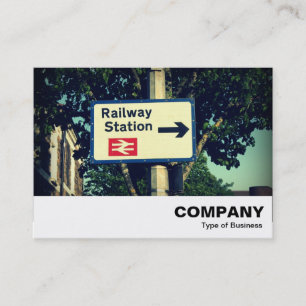 CARTE DE VISITE SIGNE DE LA GARE