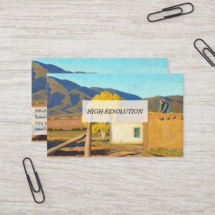 Carte De Visite Signes d'automne 1931 par Maynard Dixon