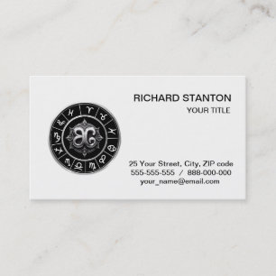 Carte De Visite Signes du zodiaque