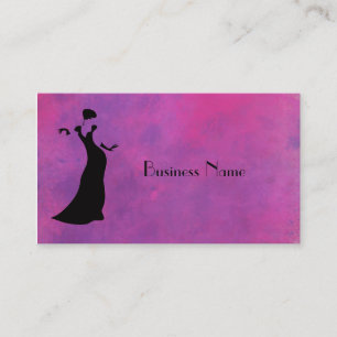 Carte De Visite Silhouette danseuse