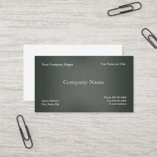 Carte de visite simple