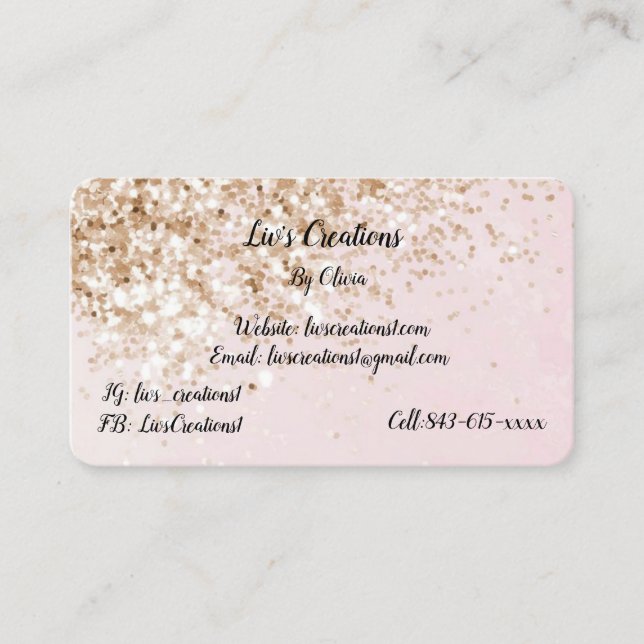 carte de visite simple (Devant)