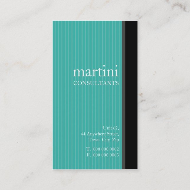 CARTE DE VISITE :: simple 7 (Devant)