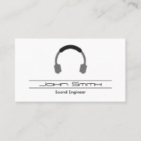 Simple | Casques de musique blanche