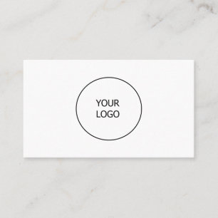 Carte De Visite simple et minimal ajouter votre logo 