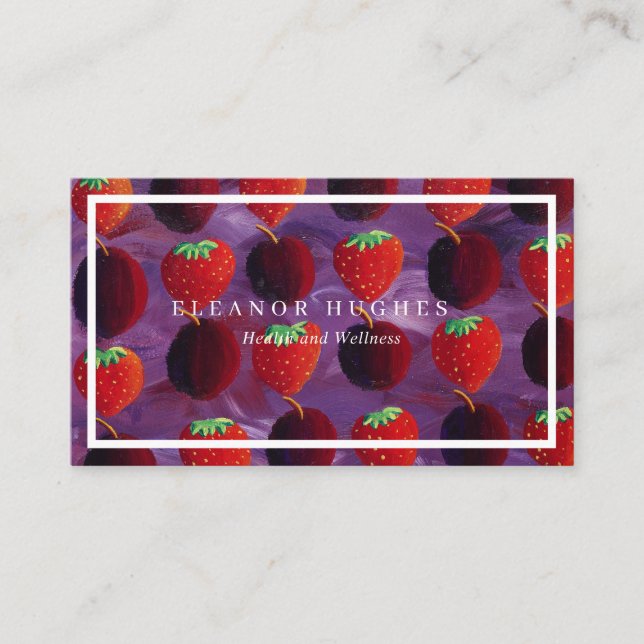 Carte De Visite Simple et moderne (Devant)