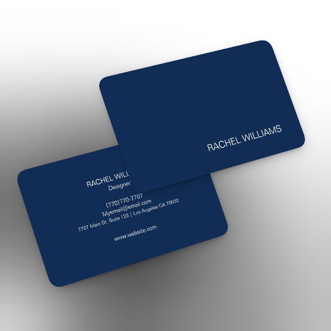 Carte de visite simple et moderne pour professionn (Créateur téléchargé)