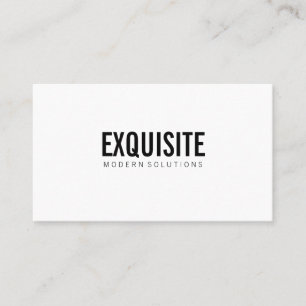 Carte De Visite Simple et professionnel avec icônes