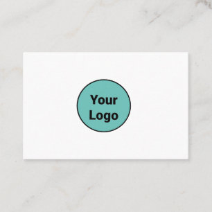 CARTE DE VISITE SIMPLE MINIMAL AJOUTER VOTRE LOGO TEXTE PERSONNALI