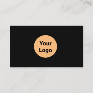 CARTE DE VISITE SIMPLE MINIMAL AJOUTER VOTRE LOGO TEXTE PERSONNALI