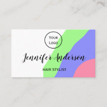simple minimaliste ajoutez votre logo texte coiffe