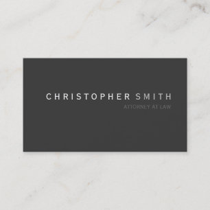 Carte de visite simple minimaliste moderne