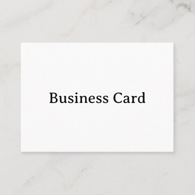 Carte De Visite Simple Professional Squared Mighty 3,5" x 2,5" (Devant)
