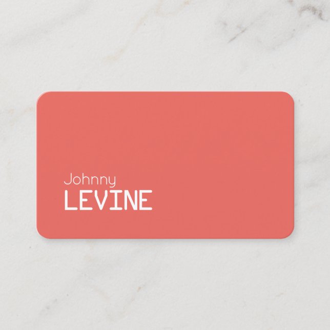 Carte De Visite Simple tenez-vous moderne (Devant)