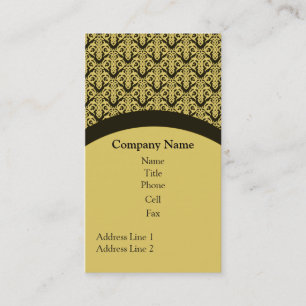 Carte de visite simplement élégant, beige