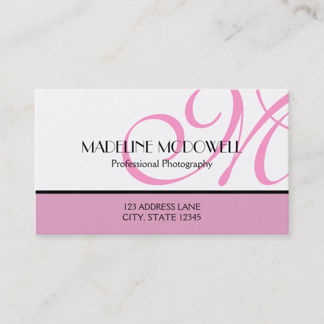 Carte De Visite Simplement réussi (Devant)