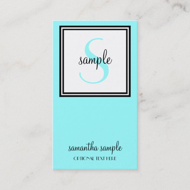 Carte De Visite Simplement réussi (Devant)