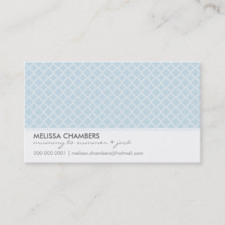 CARTE DE VISITE :: simpliste-motif 1L