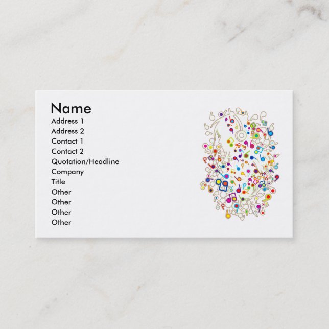 Carte De Visite Sing_A_Song (Devant)