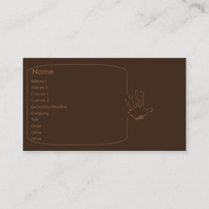 Carte De Visite Singe - affaires