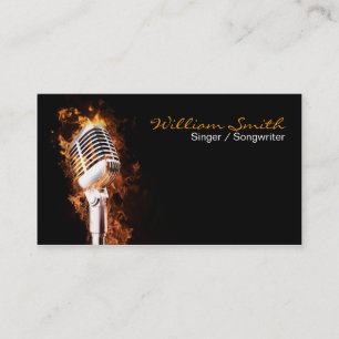 Carte De Visite Singer Business card